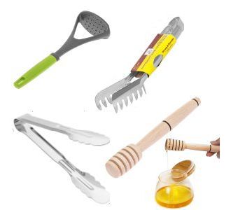 Кухарські лопатки, ложки, виделки LY, Wood&Steel
