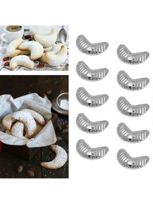 Форми для випікання солодкого печива «Півмісяці» (10 шт)