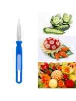 Кулинарный нож для карвинга и декоративной нарезки фруктов и овощей для украшения стола