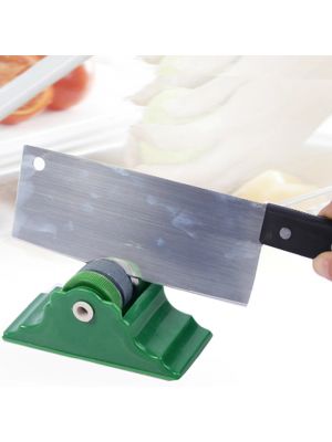 Точилка універсальна для ножів та ножиць кругла на підставці 12.5 см