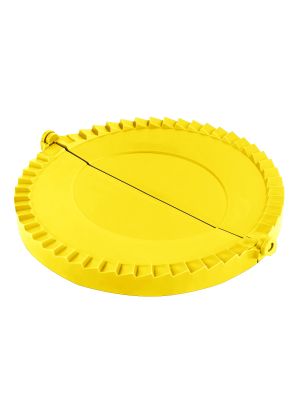 Комплект пельменница варенница и форма для приготовления чебуреков и пирожков Желтая