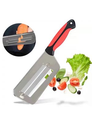 Нож-топор слайсер шинковка для шинковки капусты и нарезки овощей с силиконовой ручкой 32 см
