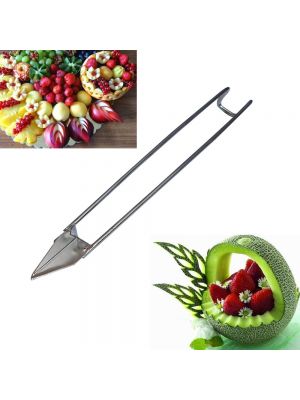 Фігурний ніж для карвінгу та нарізки фруктів та овочів для прикраси столу
