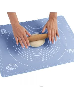 Силиконовый кондитерский коврик для раскатки теста 40x50 см