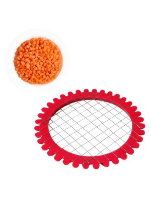 Яйцерізка пластикова для нарізки кубиками яєць і овочів