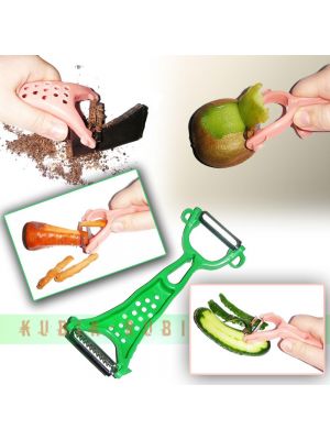 Двухсторонний нож экономка овощечистка для чистки овощей 5 в 1