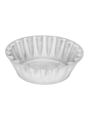 Форма алюмінієва для випічки кексу хліба паски калача "Паляниця" 24x17x8 см