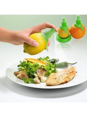 Соковитискач-спрей дозатор насадка екстрактор лимонного соку розпилювач для цитрусових