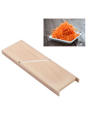 Терка широкая универсальная деревянная для овощей по-корейски Wood&Steel (30*10 см)
