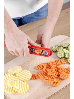 Нож для фигурной нарезки овощей, картошки, сыра фигурный нож 20 см